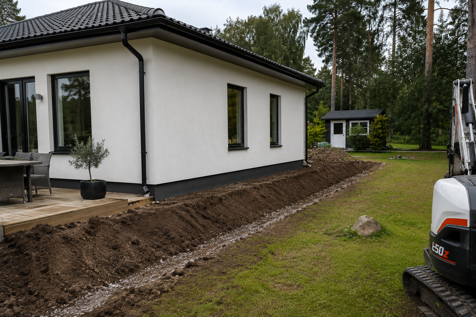Dränering Norrtälje