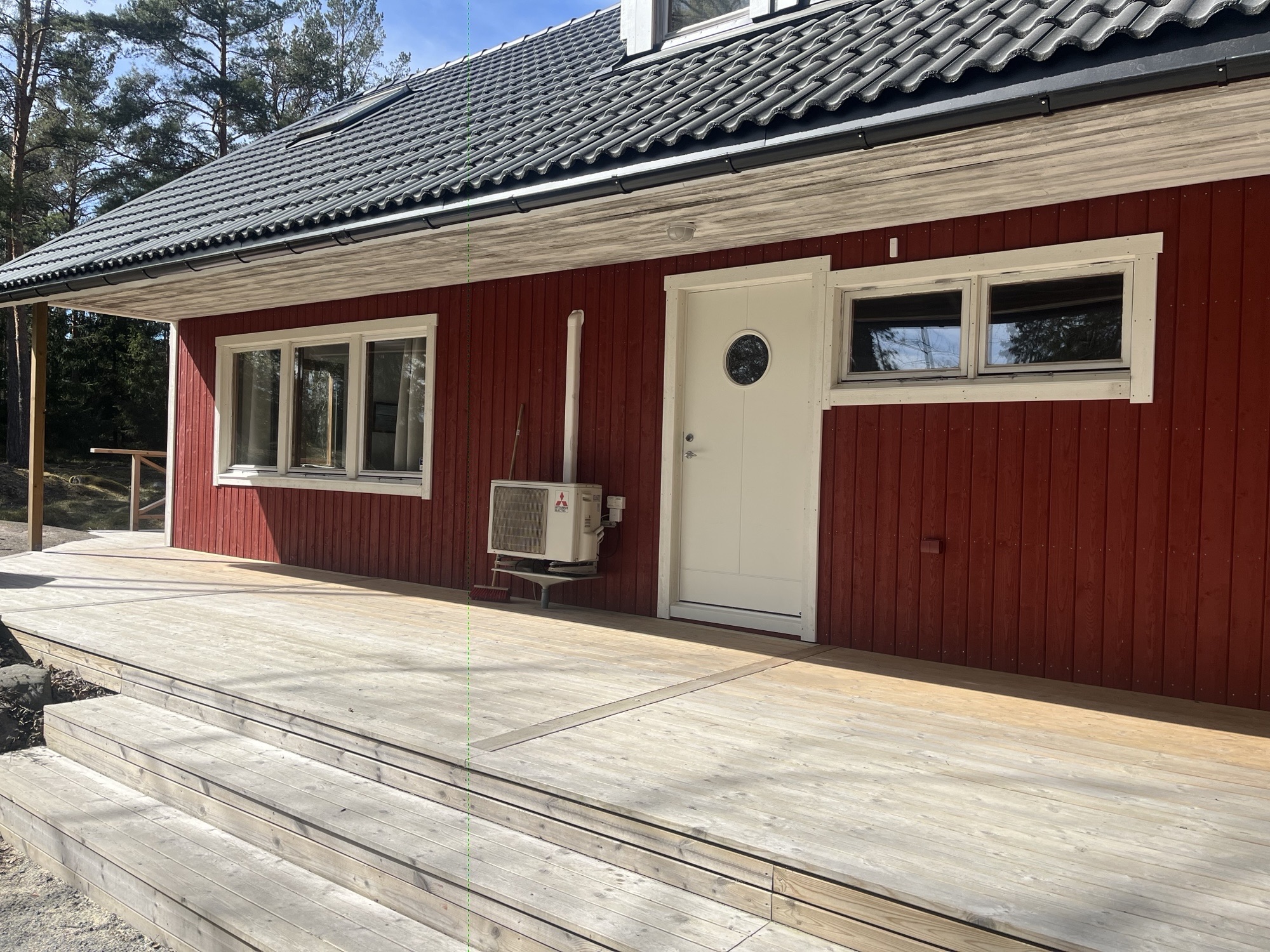 Nytt trädäck Norrtälje