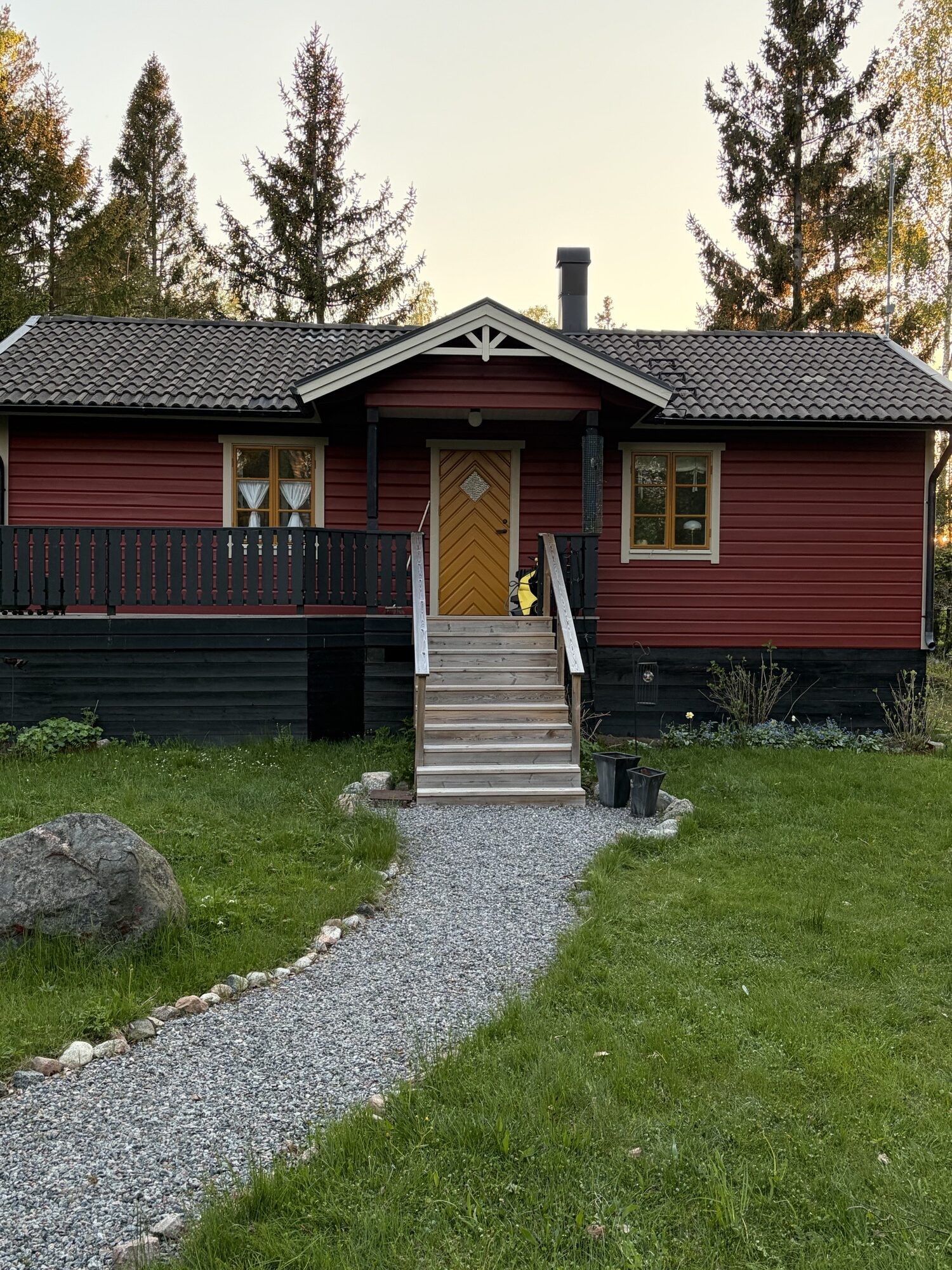 Ommålning sommarhus