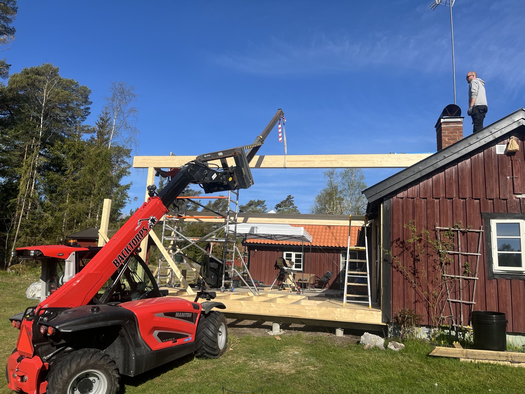 Utbyggnad sommarhus